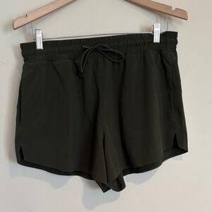 Athleta Dark Green Athletic Shorts